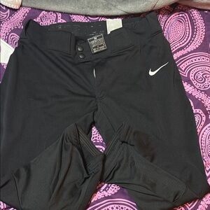 Nike Black Compression Leggings with Swoosh